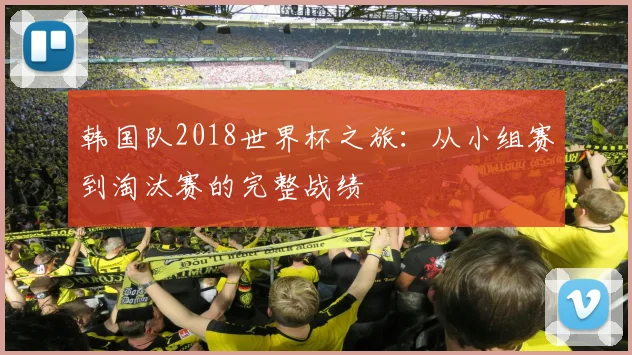 韩国队2018世界杯之旅：从小组赛到淘汰赛的完整战绩